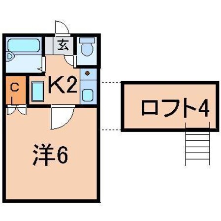 メゾン南福島の物件間取画像